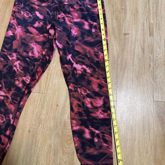 Lululemon Align High-Rise Pant Crop 25” inseam Intensity Pink Blossom size 14 - Picture 2 of 7